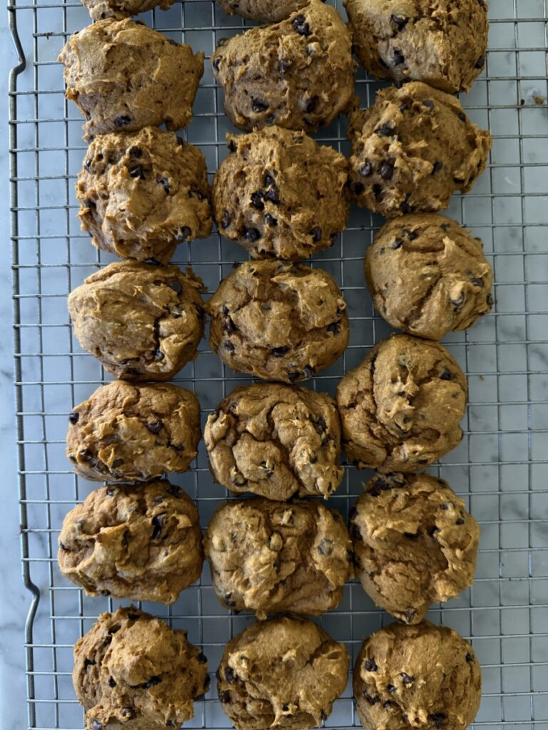Easiest Pumpkin Chocolate Chip Cookies