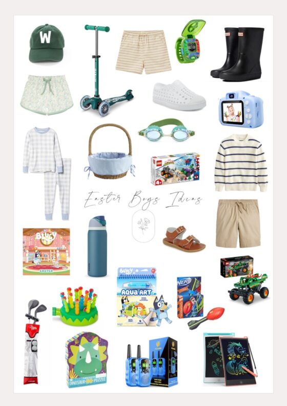 Little Boy Easter Basket Ideas